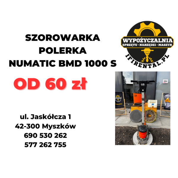 Polerka/szorowarka 2w1 Numatic BMD 1000S